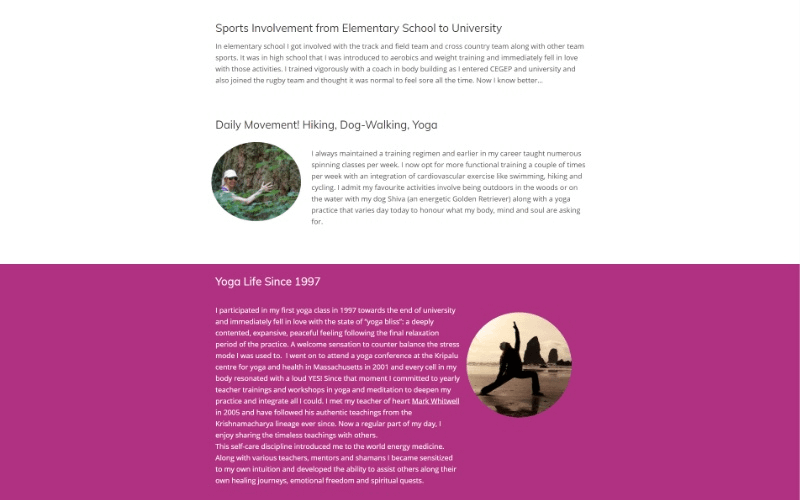 Laura Warf About page